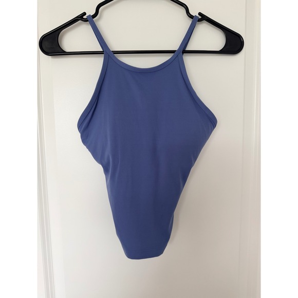 Lululemon Tops - Lululemon Lightweight High-Neck Yoga Tank Top Water Drop Blue W1DY2S Size 2
